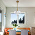 Mid-Century 5 Light Gold Kitchen Island Pendant Lighting